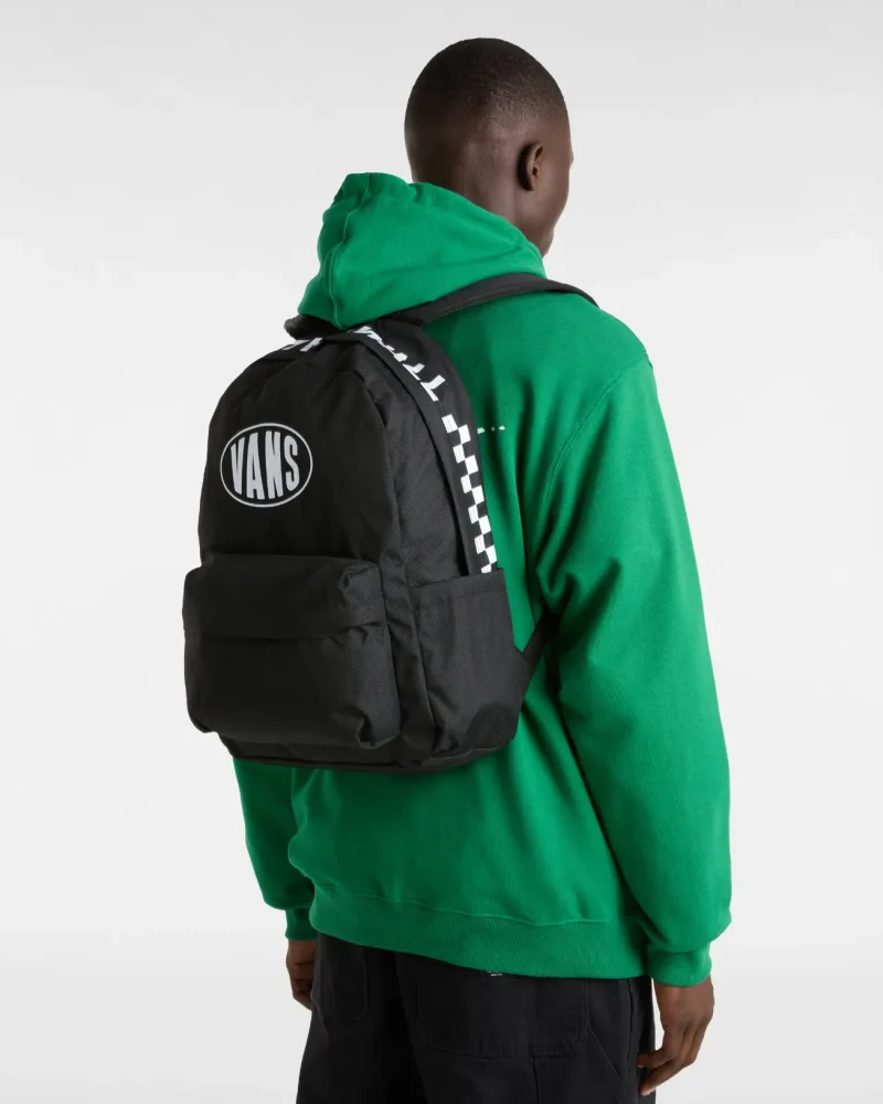 VANS - תיק גב Old Skool – V00H4WY28 – black-white – 5