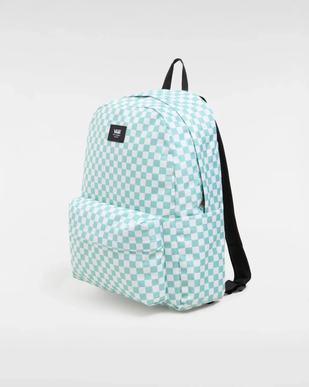 VANS - תיק גב Old Skool Check – V00H4XM8I – gray-mist – 2