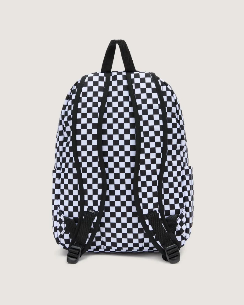 VANS - תיק גב Old Skool Check – V00H4XY28 – black-white – 2