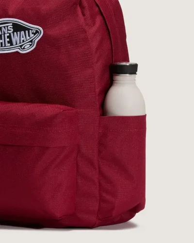 VANS - תיק גב Old Skool Classic – V00H4YBRD – bordeaux – 3