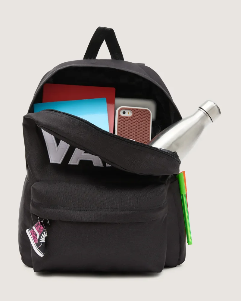 VANS - תיק גב Old Skool Drop V – V00H4ZBLK – black – 1