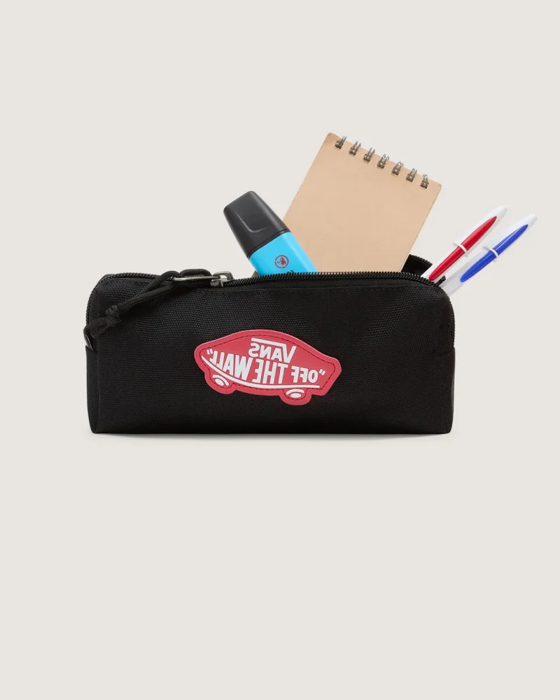VANS - קלמר Old Skool Pencil Pouch – V00H58A2T – black-chili-pepper – 1
