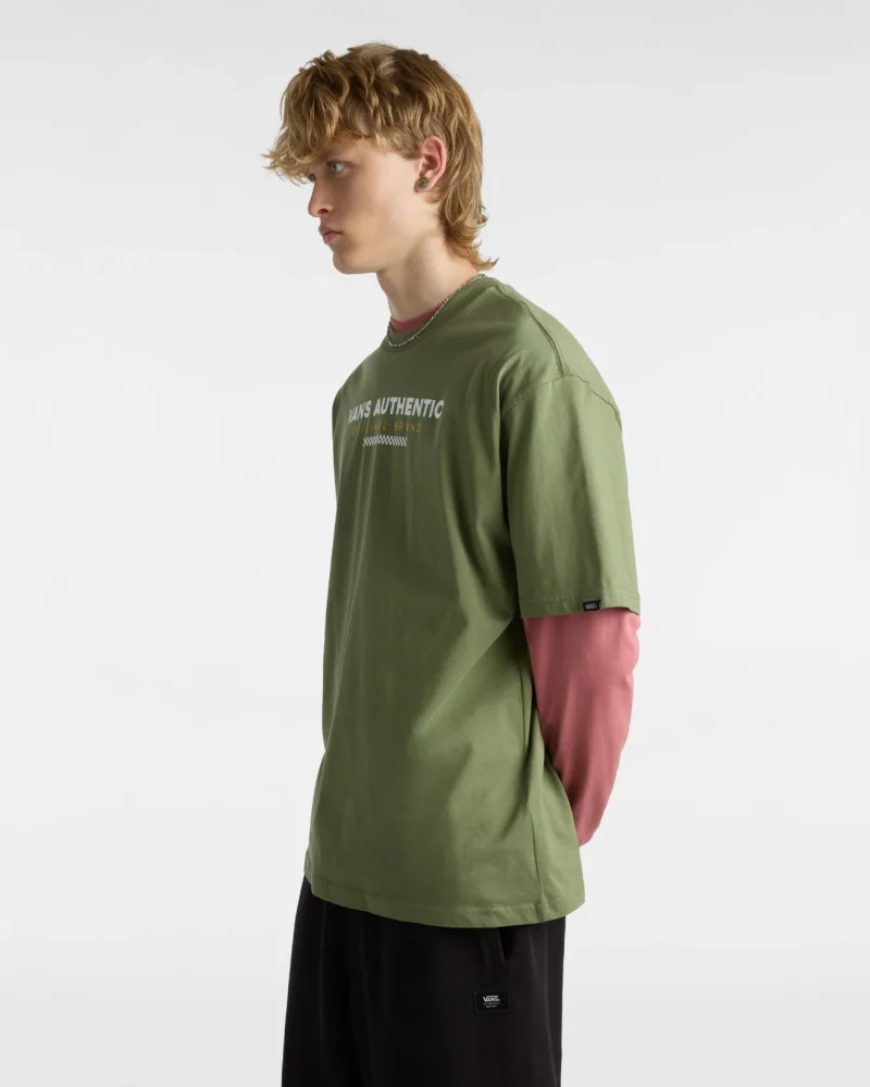 VANS - טי שירט Vans Sport Loose Fit – V00H5HAMB – olivine – 3