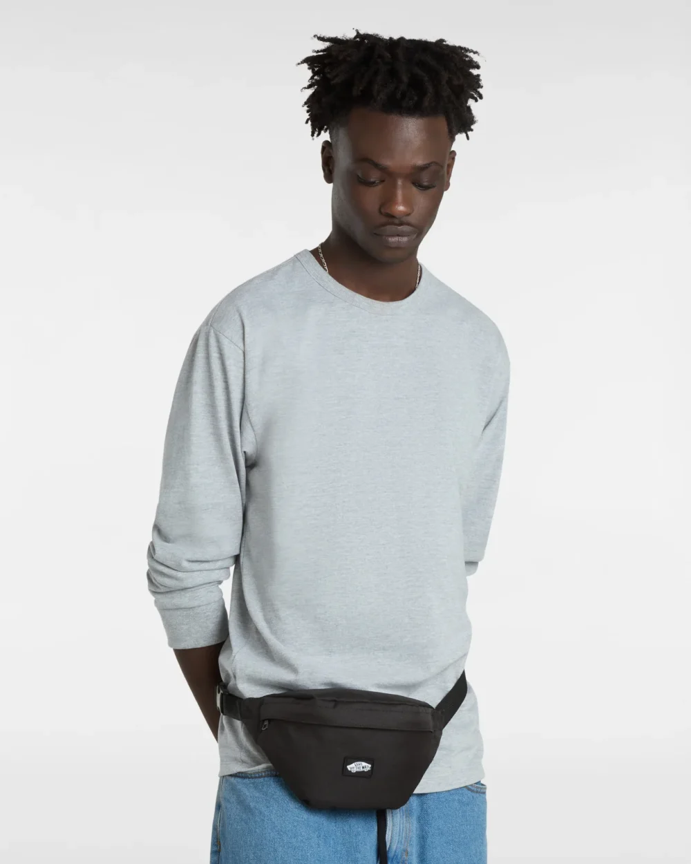 VANS - פאוץ Traveler Bum Bag – V00HE6BLK – black – 3