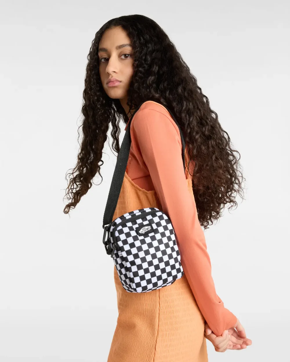 VANS - תיק צד Go Getter Shoulder – V00HE8Y28 – black-white – 4