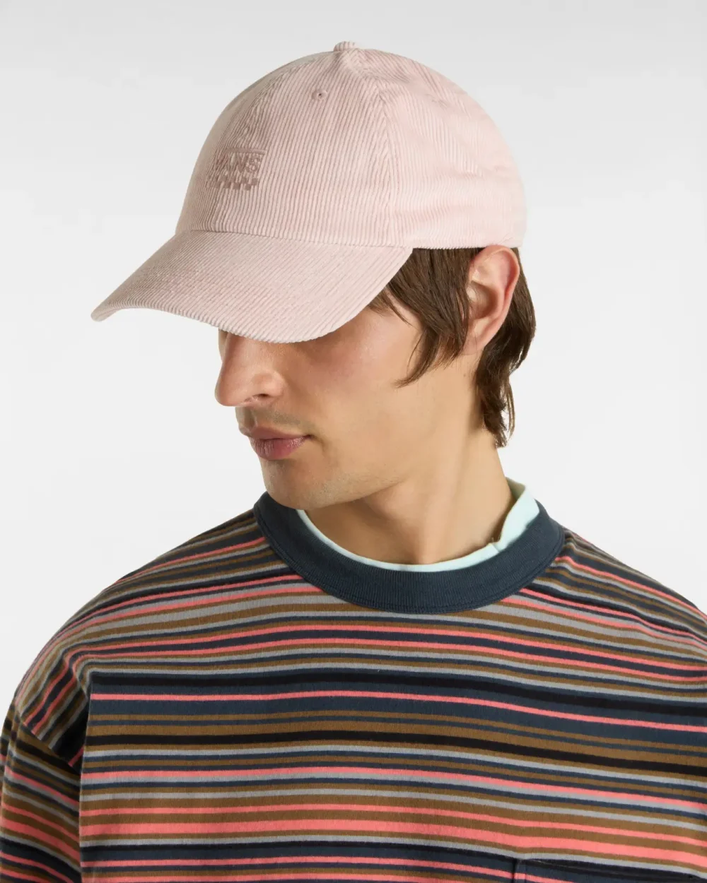 VANS - כובע Court Side Curved Bill Jockey – V00HEAO3N – sepia-rose – 3