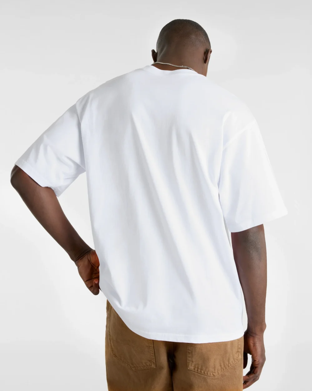 VANS - טי שירט Digital Repair – V00HFKWHT – white – 3