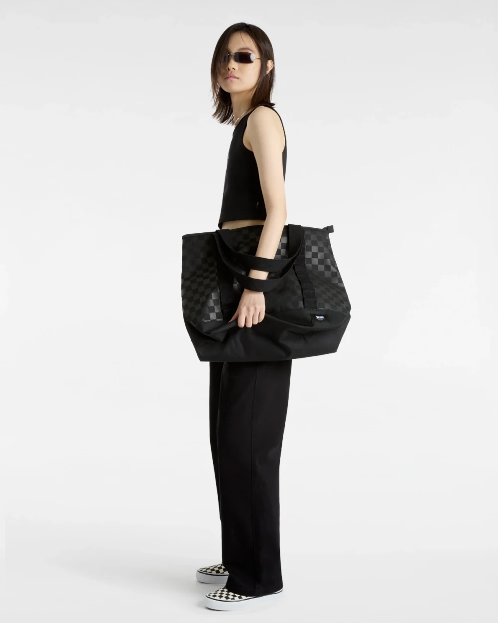 VANS - מכנסיים ארוכים Union Relaxed Carpenter – V00HGJBLK – black – 4