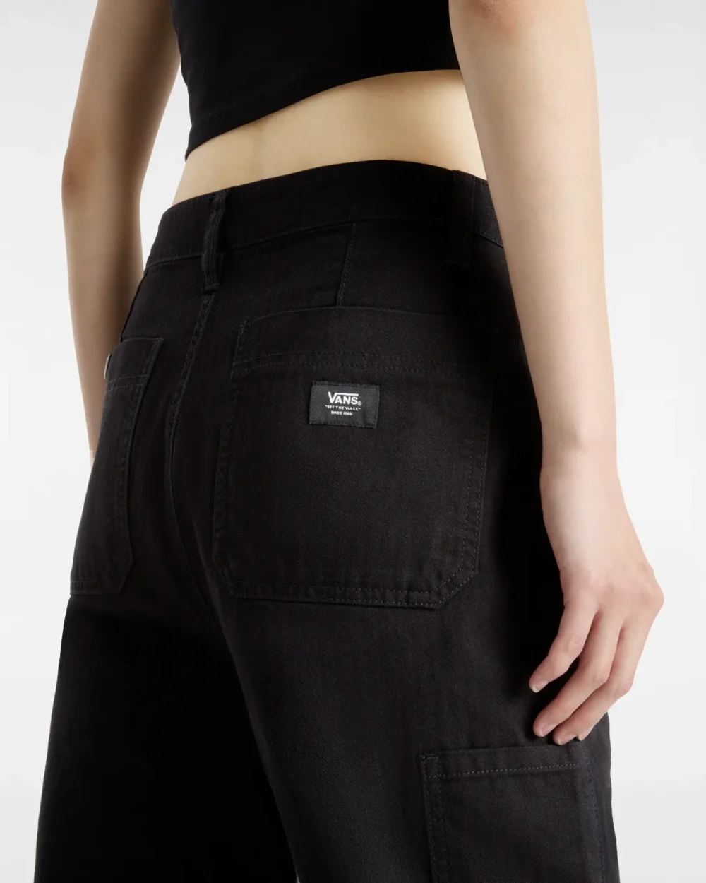 VANS - מכנסיים ארוכים Union Relaxed Carpenter – V00HGJBLK – black – 7