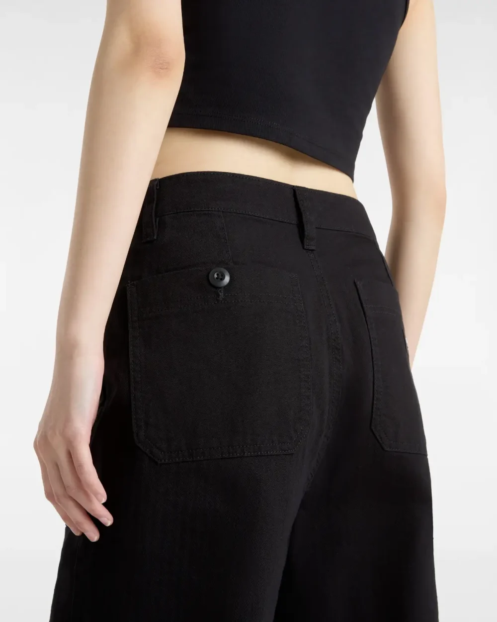 VANS - מכנסיים ארוכים Union Relaxed Carpenter – V00HGJBLK – black – 8