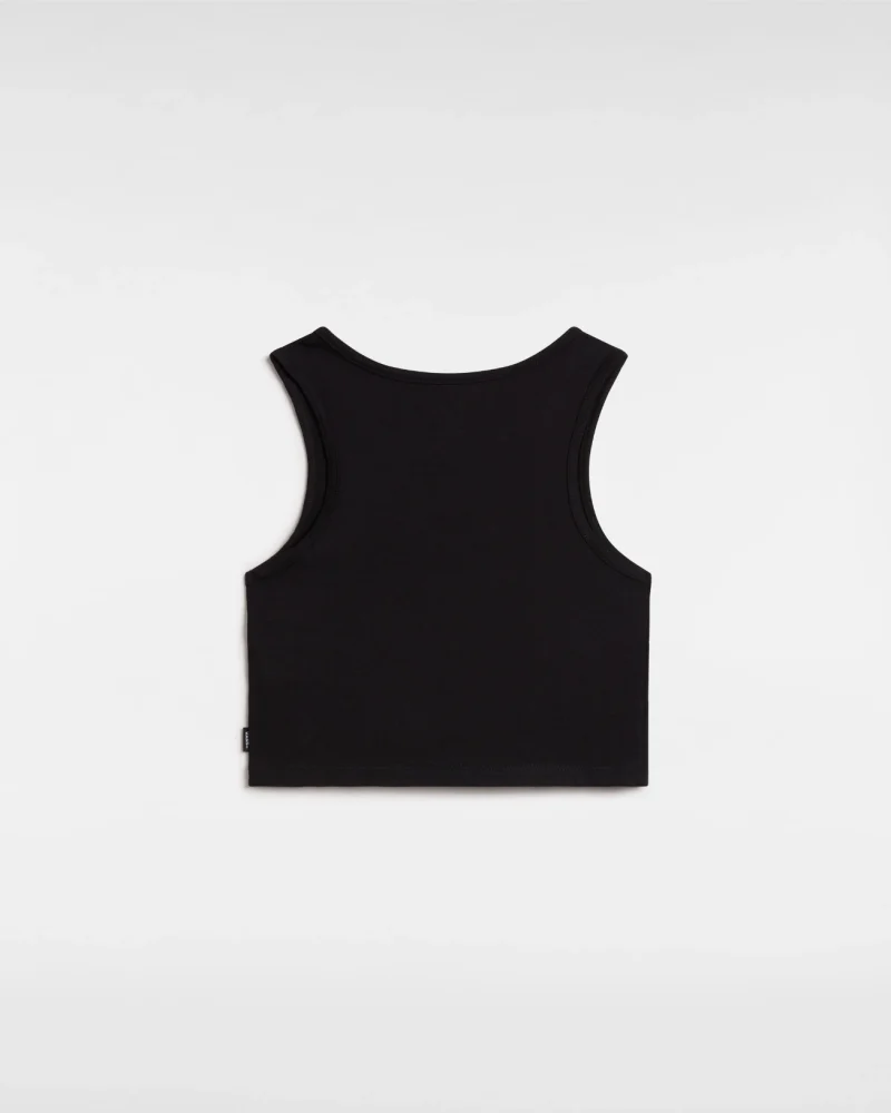 VANS - גופייה No Dice Fitted Crop – V00HHKBLK – black – 1