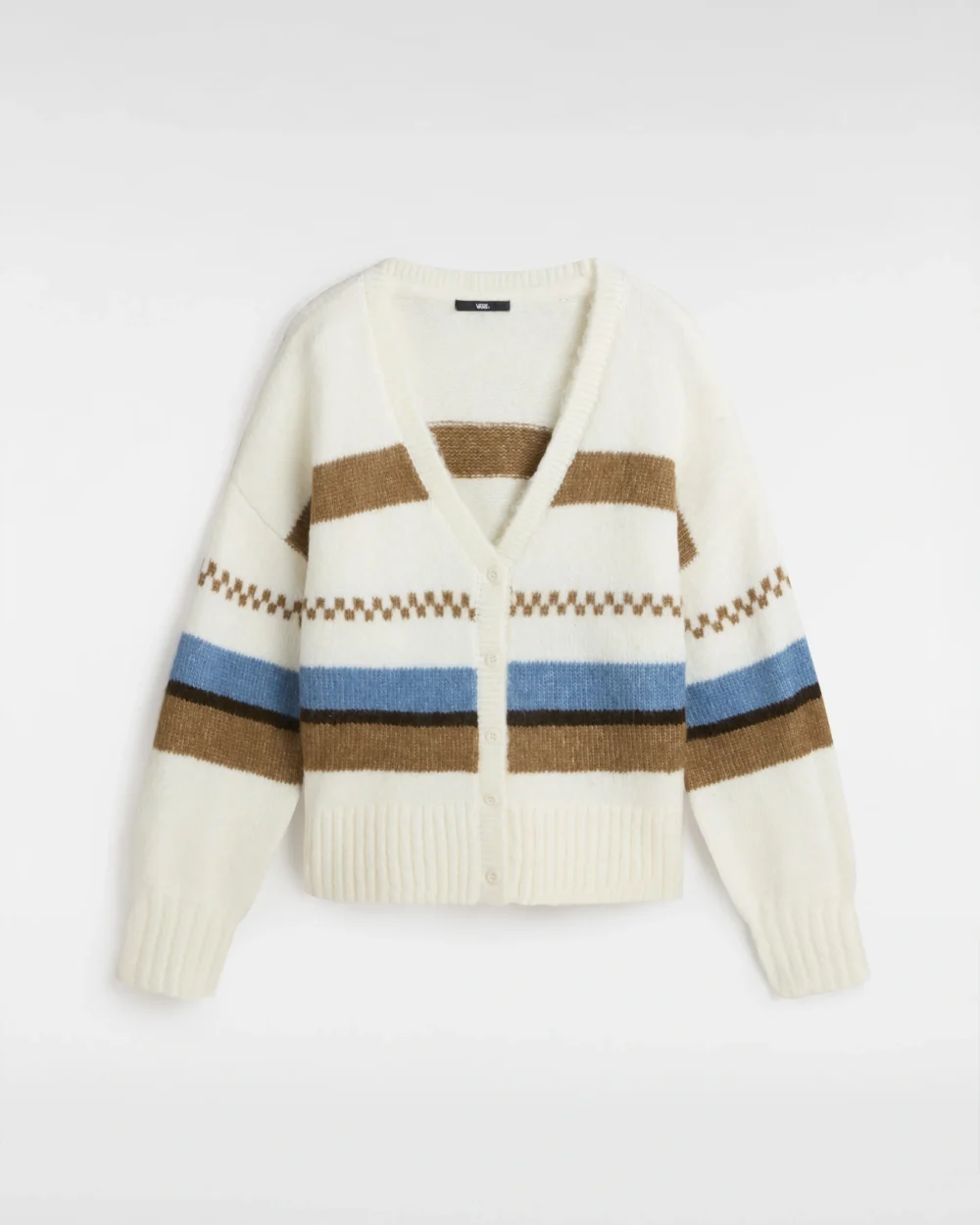 VANS - קרדיגן Valerie Stripe – V00HJBFS8 – marshmallow – 1