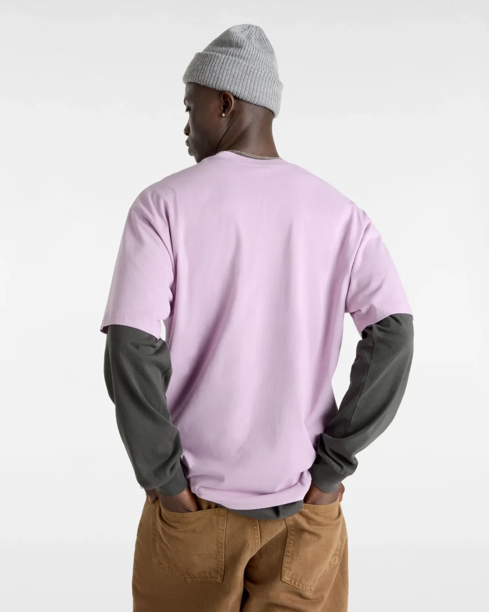 VANS - טי שירט Rattler – V00HK3D45 – lavender-mist – 3