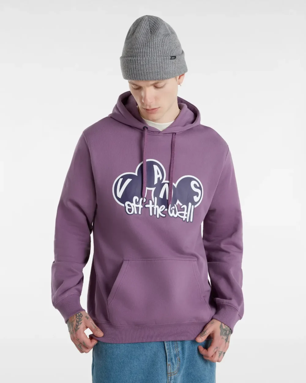 VANS - קפוצ'ון Scuttle – V00HPACIF – grape-jam – 2
