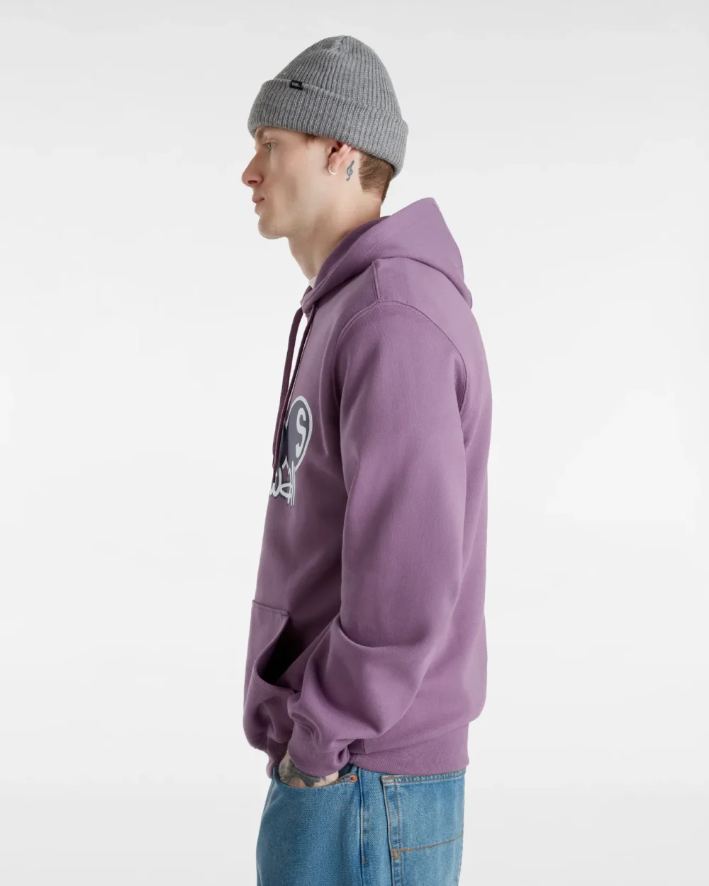 VANS - קפוצ'ון Scuttle – V00HPACIF – grape-jam – 4
