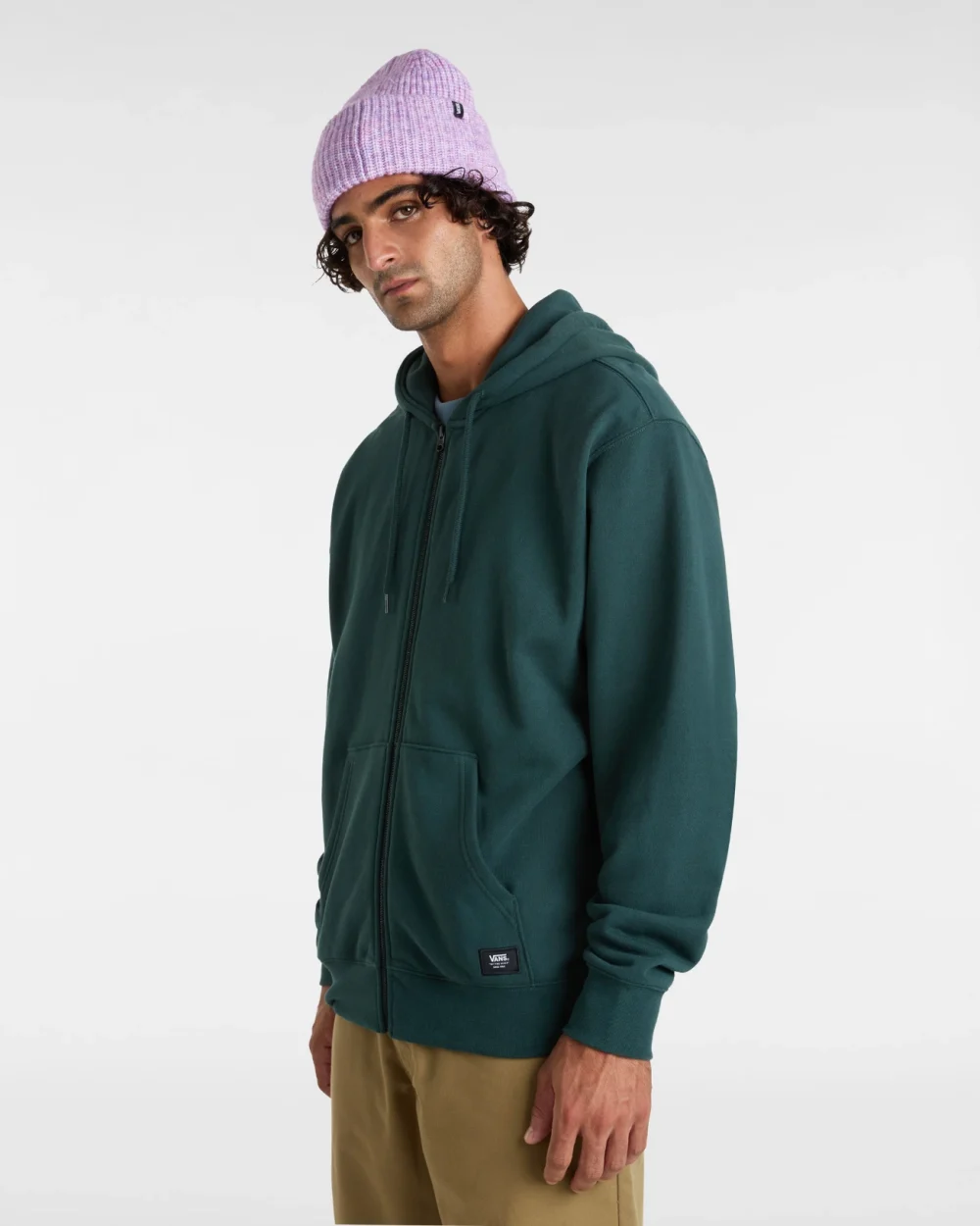 VANS - קפוצ'ון Original Standards Loose Full Zip – V00HPG2LN – green-gables – 4