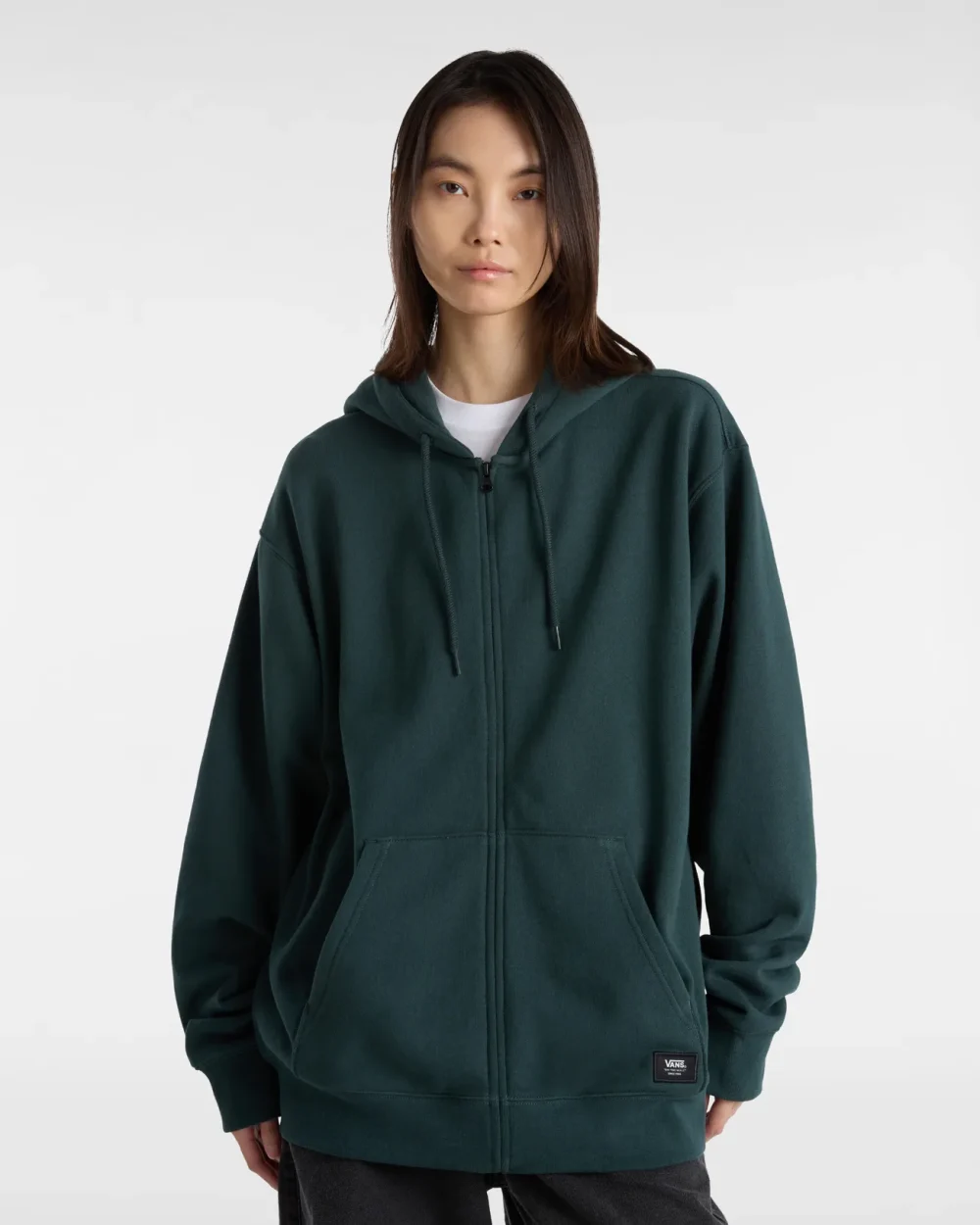 VANS - קפוצ'ון Original Standards Loose Full Zip – V00HPG2LN – green-gables – 5