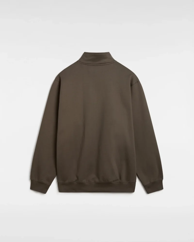 VANS - סווטשירט Scripted Loose Fleece Qzip – V00HPM9JC – bungee-cord – 1