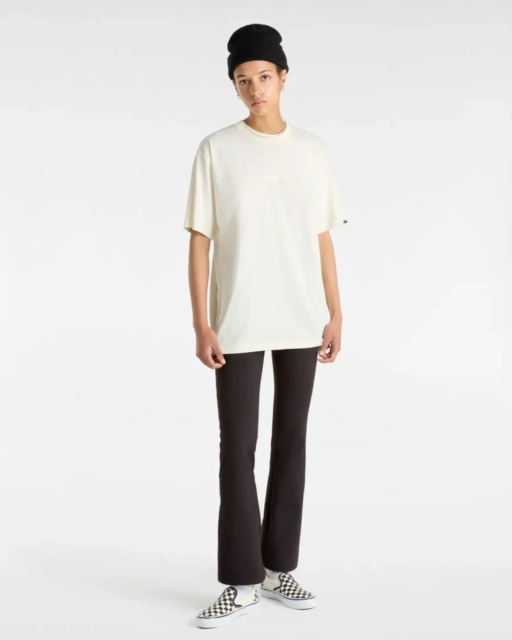 VANS - טי שירט Essential Loose – V00HPZ3KS – antique-white – 3