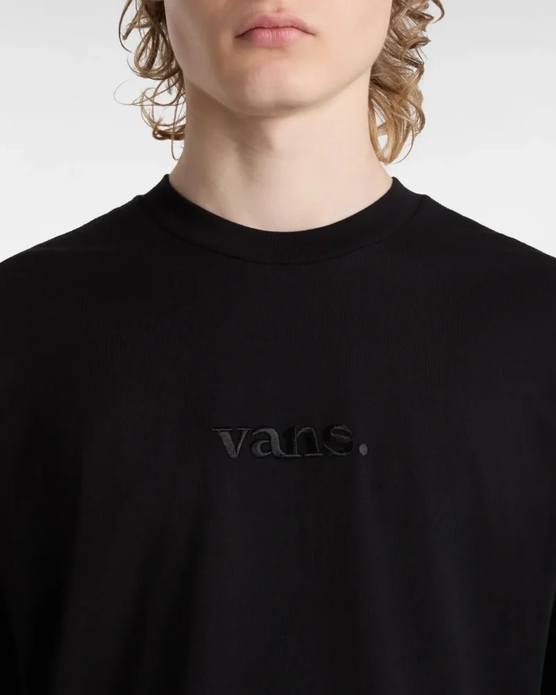 VANS - טי שירט Essential Loose – V00HPZBLK – black – 3