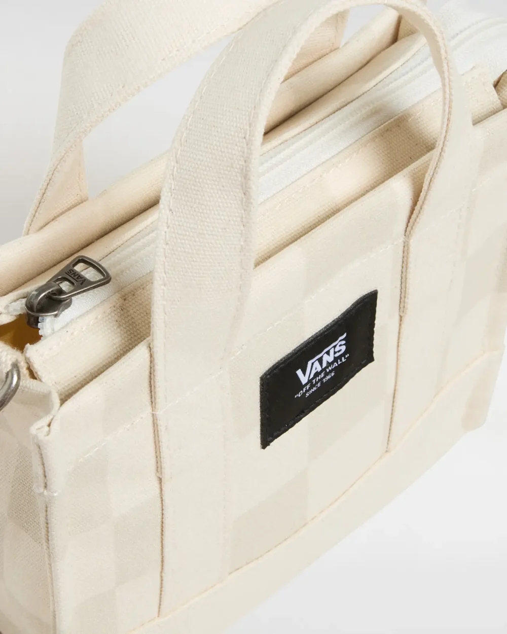 VANS - תיק צד Lil Pergs Tote – V00HRW2N1 – oatmeal – 3