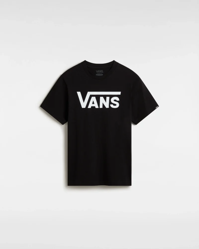VANS - טי שירט נוער Vans Classic – VIVFY28 – black-white – 4