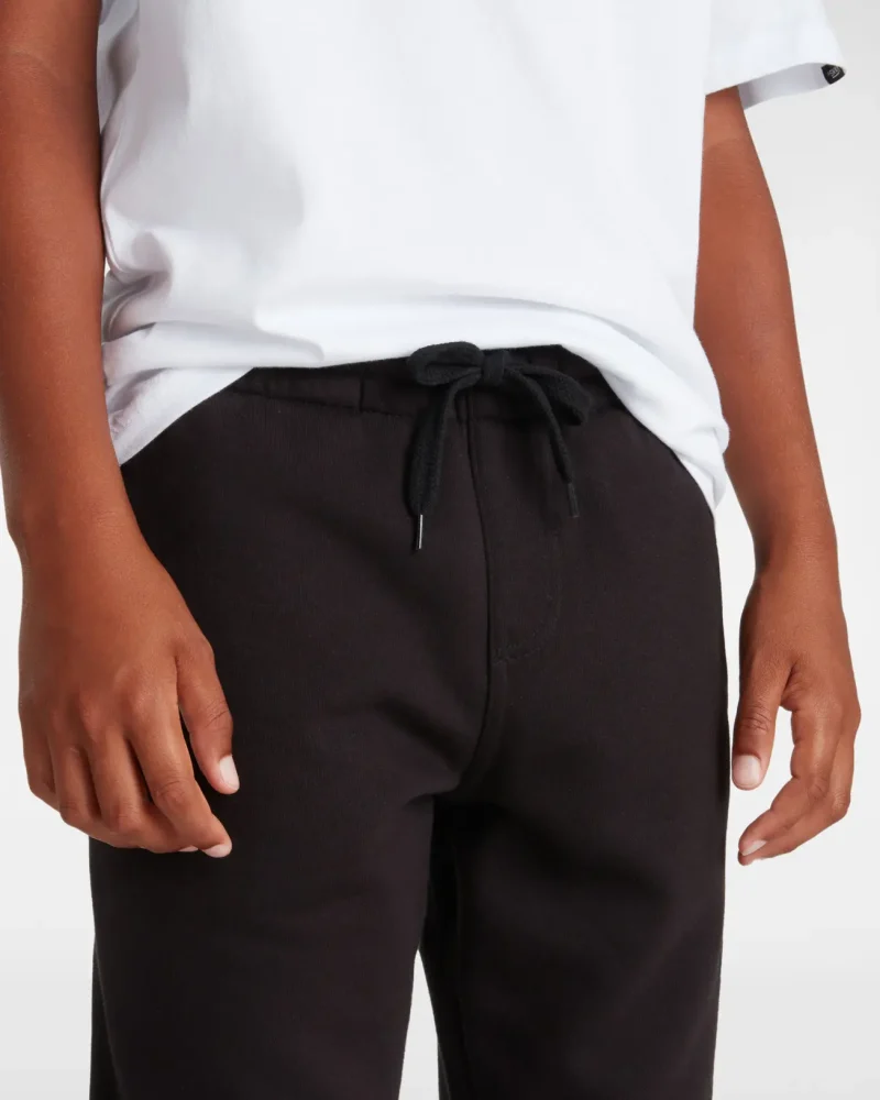 VANS - מכנסיים ארוכים נוער By Core Basic Relaxed Fleece – V00JBABLK – black – 6