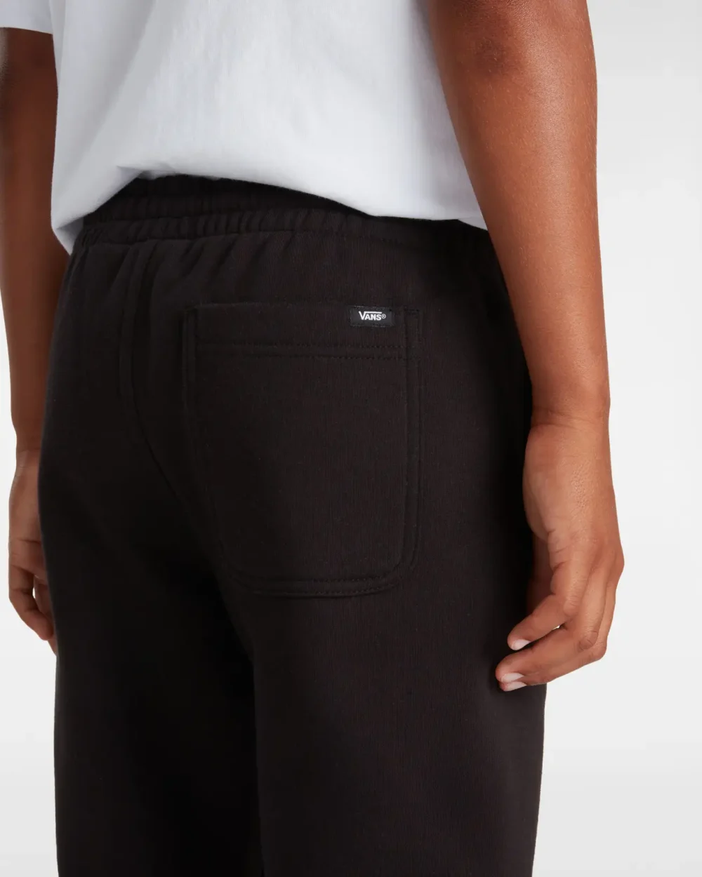 VANS - מכנסיים ארוכים נוער By Core Basic Relaxed Fleece – V00JBABLK – black – 7
