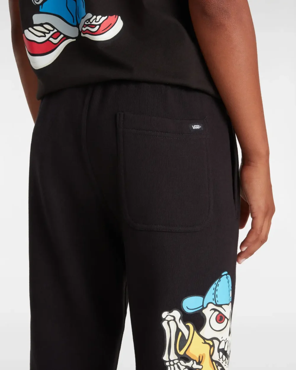 VANS - טרנינג נוער Reggie – V00JBCBLK – black – 7