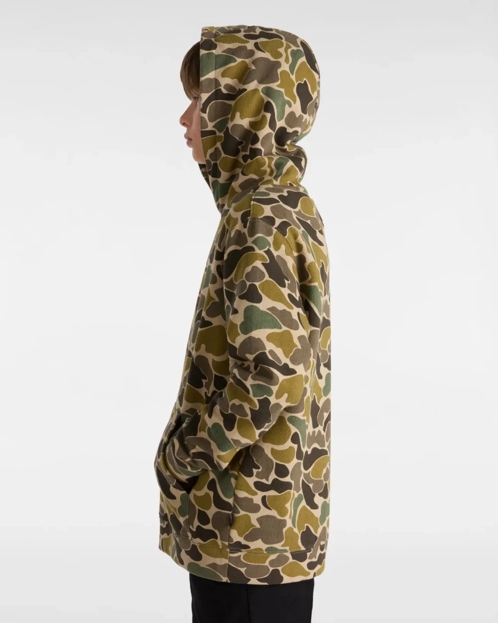 VANS - קפוצ'ון נוער Half Box Camo – V00JBVDBC – bungee-cord-turkish-coffee – 4