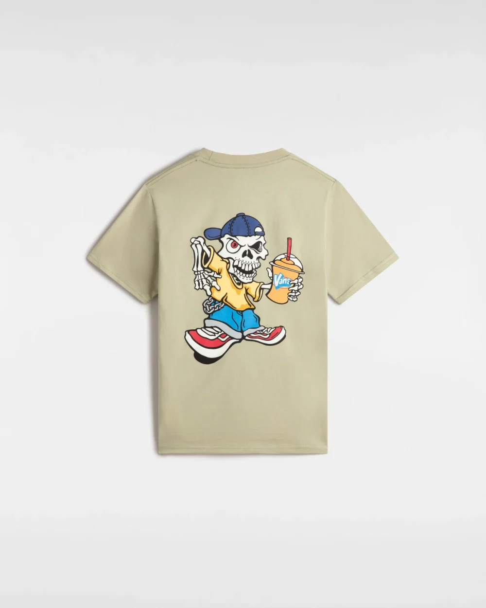 VANS - טי שירט נוער Lil Reggie – V00JC4D3Z – elm – 1