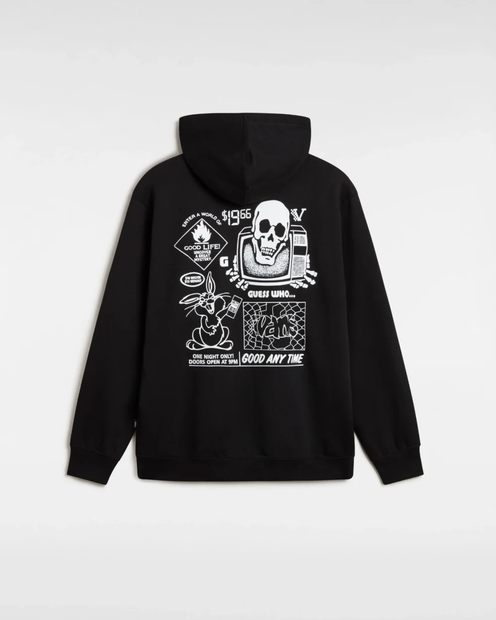 VANS - קפוצ'ון Crazy Eddy 66 Loose – V00JE7BLK – black – 1
