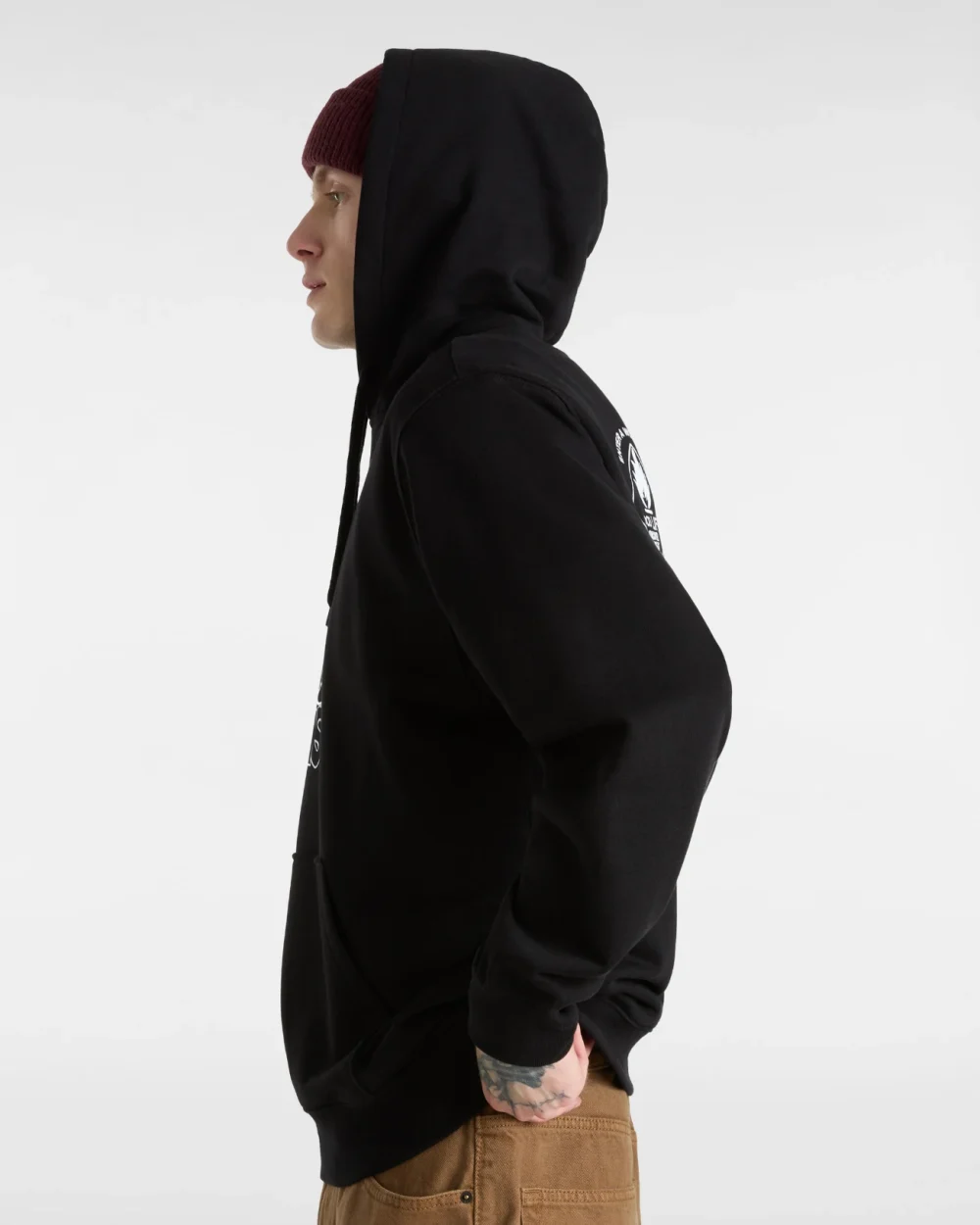VANS - קפוצ'ון Crazy Eddy 66 Loose – V00JE7BLK – black – 8