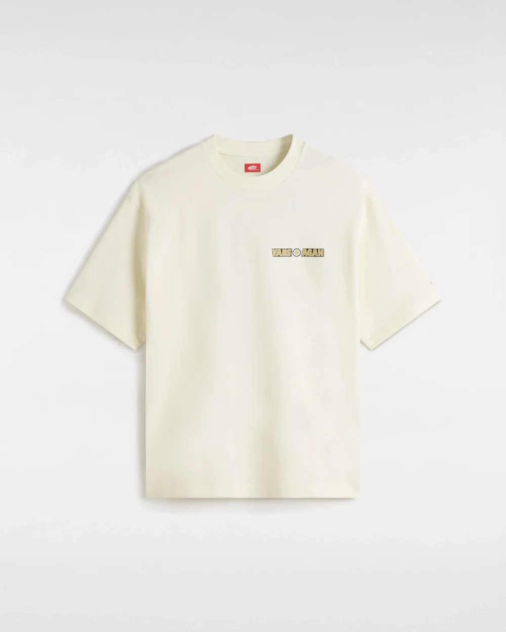 VANS - טי שירט Skate Vcu Agah – V00JENFS8 – marshmallow – 1
