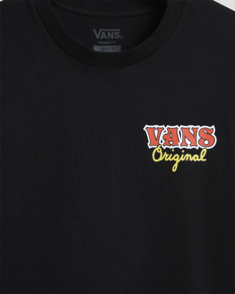 VANS - טי שירט Og Summer Loose – V00JK4BLK – black – 1