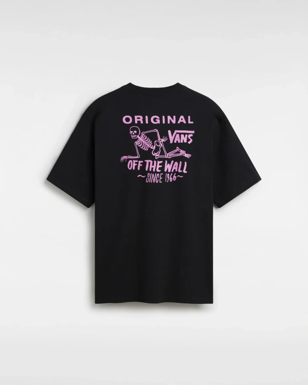 VANS - טי שירט Skeleton Pose Loose – V00JK5BLK – black – 1