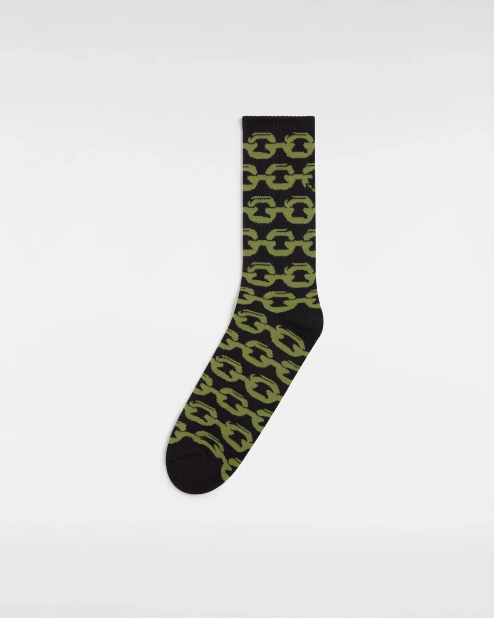 VANS - גרביים ארוכות Skate Chain Crew (זוג אחד) – V00JSCBLK – black – 1