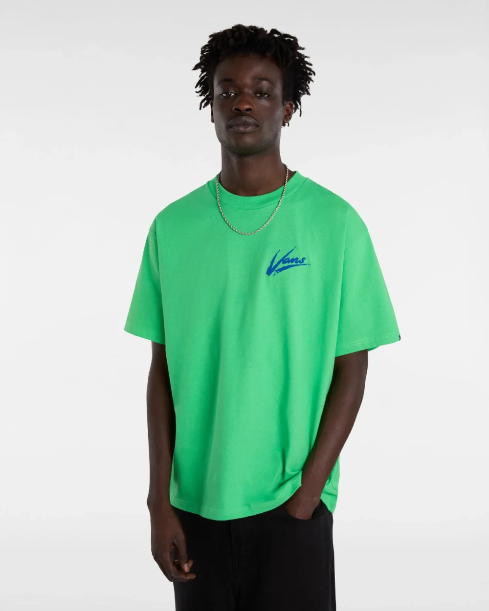 VANS - טי שירט Dettori Loose – V00K42041 – poison-green – 1