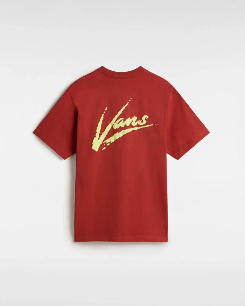 VANS - טי שירט Dettori Loose – V00K42E2Z – red-ochre – 1
