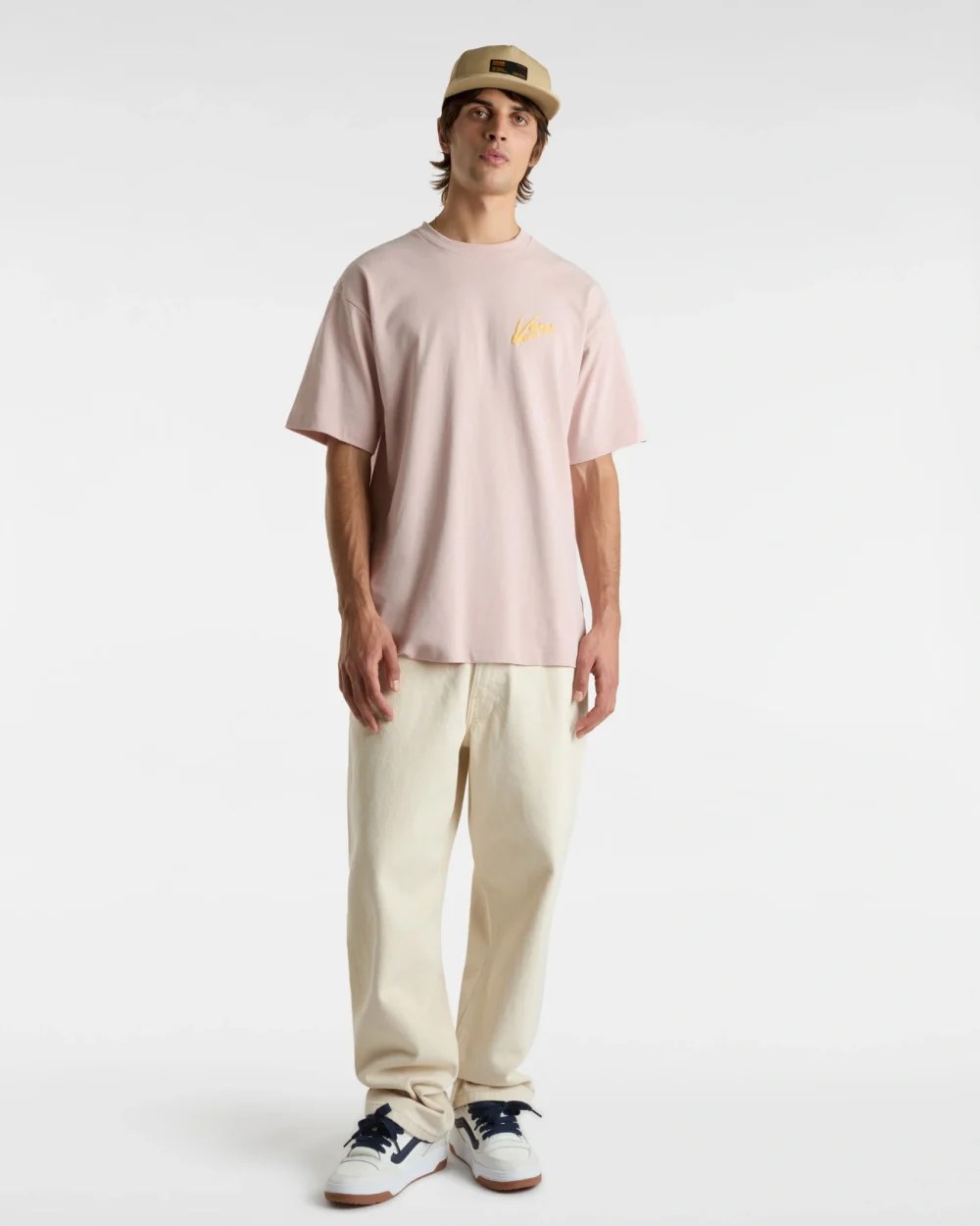 VANS - טי שירט Dettori Loose – V00K42O3N – sepia-rose – 2