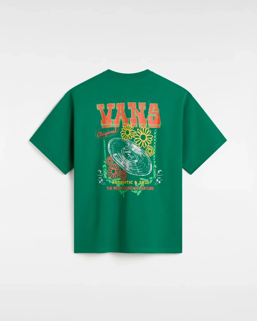 VANS - טי שירט Authentic And True Loose – V00K5UJ5F – verdant-green – 1