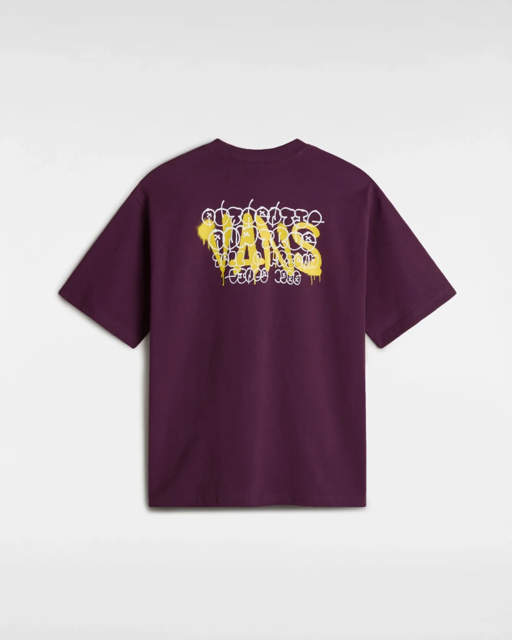 VANS - טי שירט Factory Spray Loose – V00K74CHJ – blackberry-wine – 5