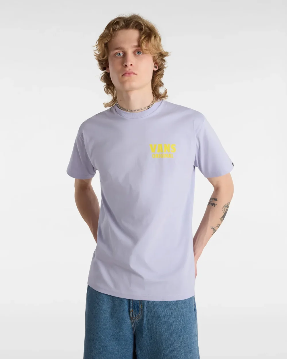 VANS - טי שירט Wave Cheers – V00KB8CR2 – cosmic-sky – 1