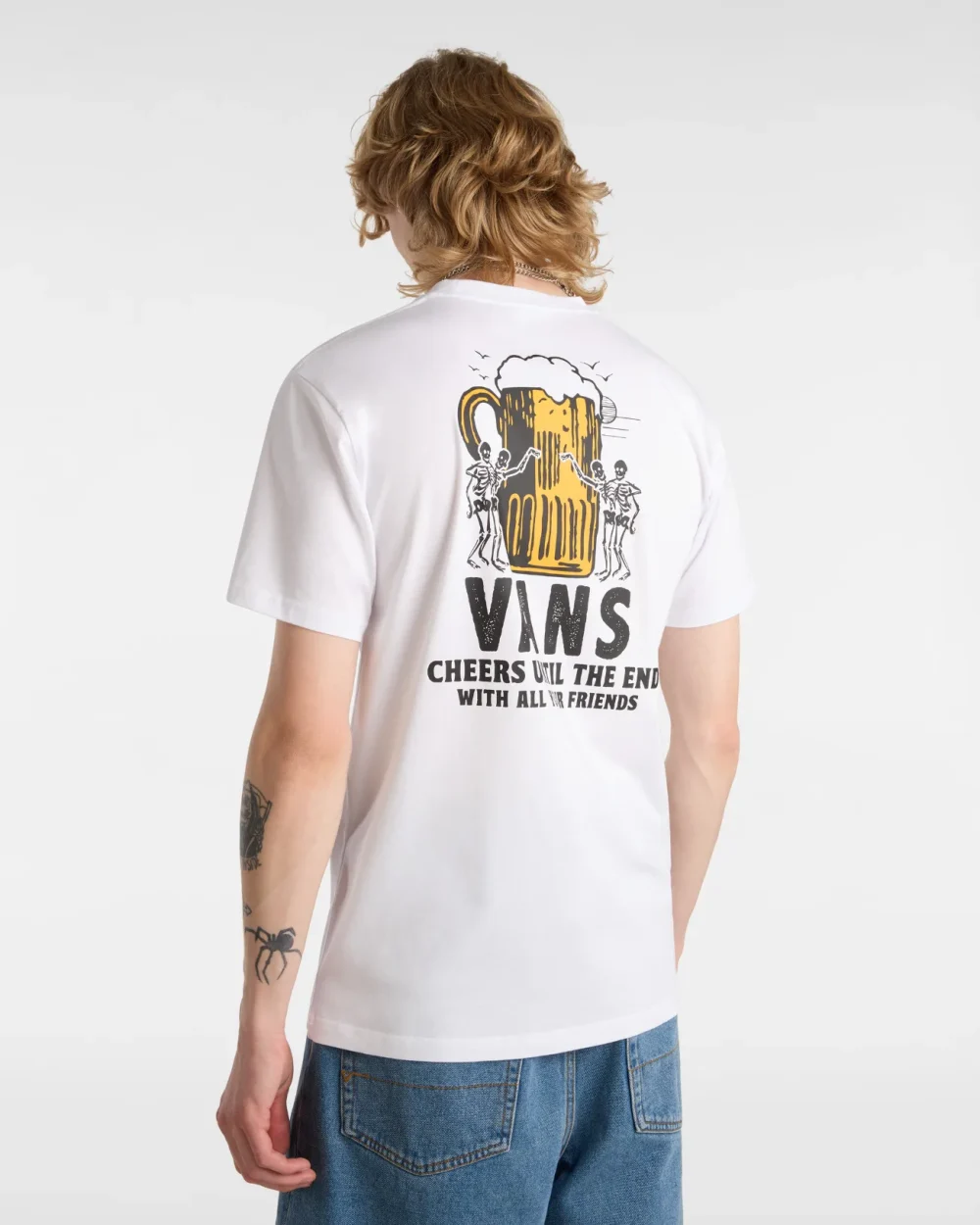 VANS - טי שירט Cold One Calling – V00KB9WHT – white – 2