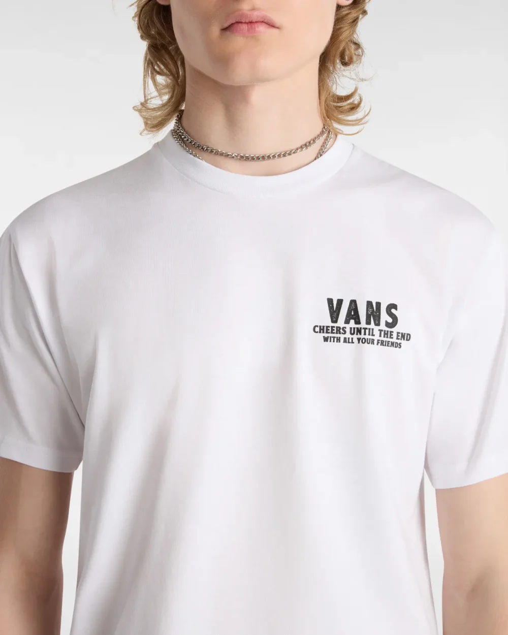 VANS - טי שירט Cold One Calling – V00KB9WHT – white – 3