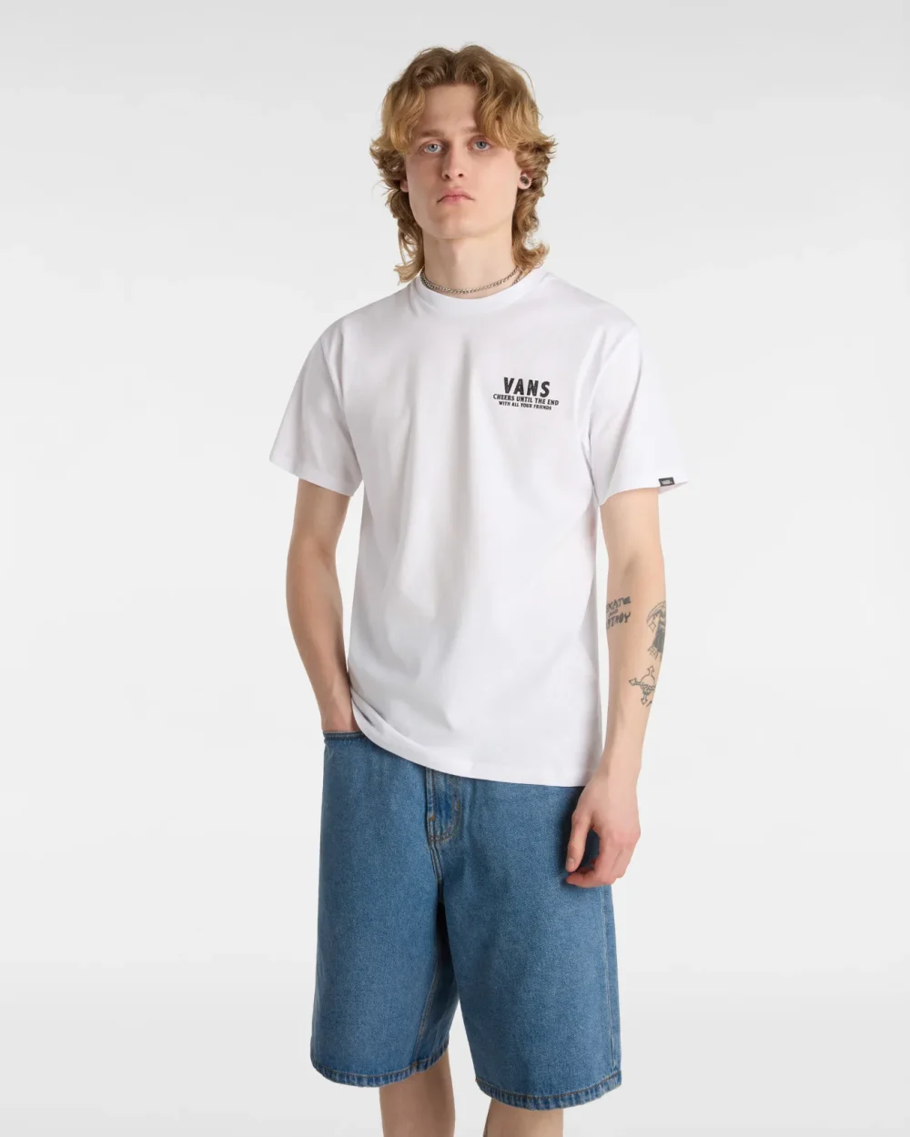 VANS - טי שירט Cold One Calling – V00KB9WHT – white – 1