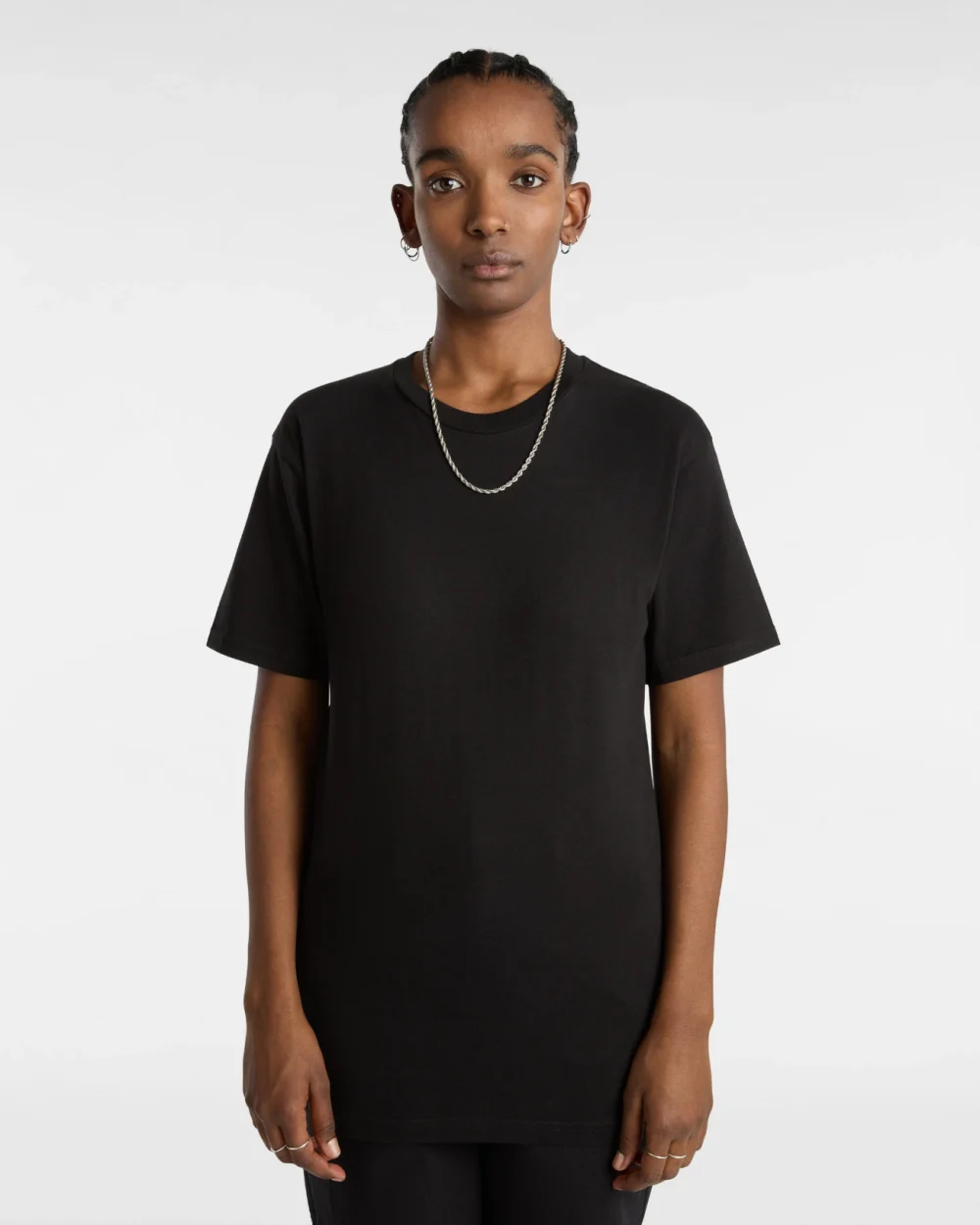 VANS - מארז 3 חולצות טי Vans Basic – V00KHDBLK – black – 4