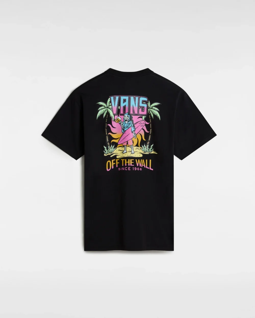VANS - טי שירט Palm Cheers Classic – V00KHUBLK – black – 1