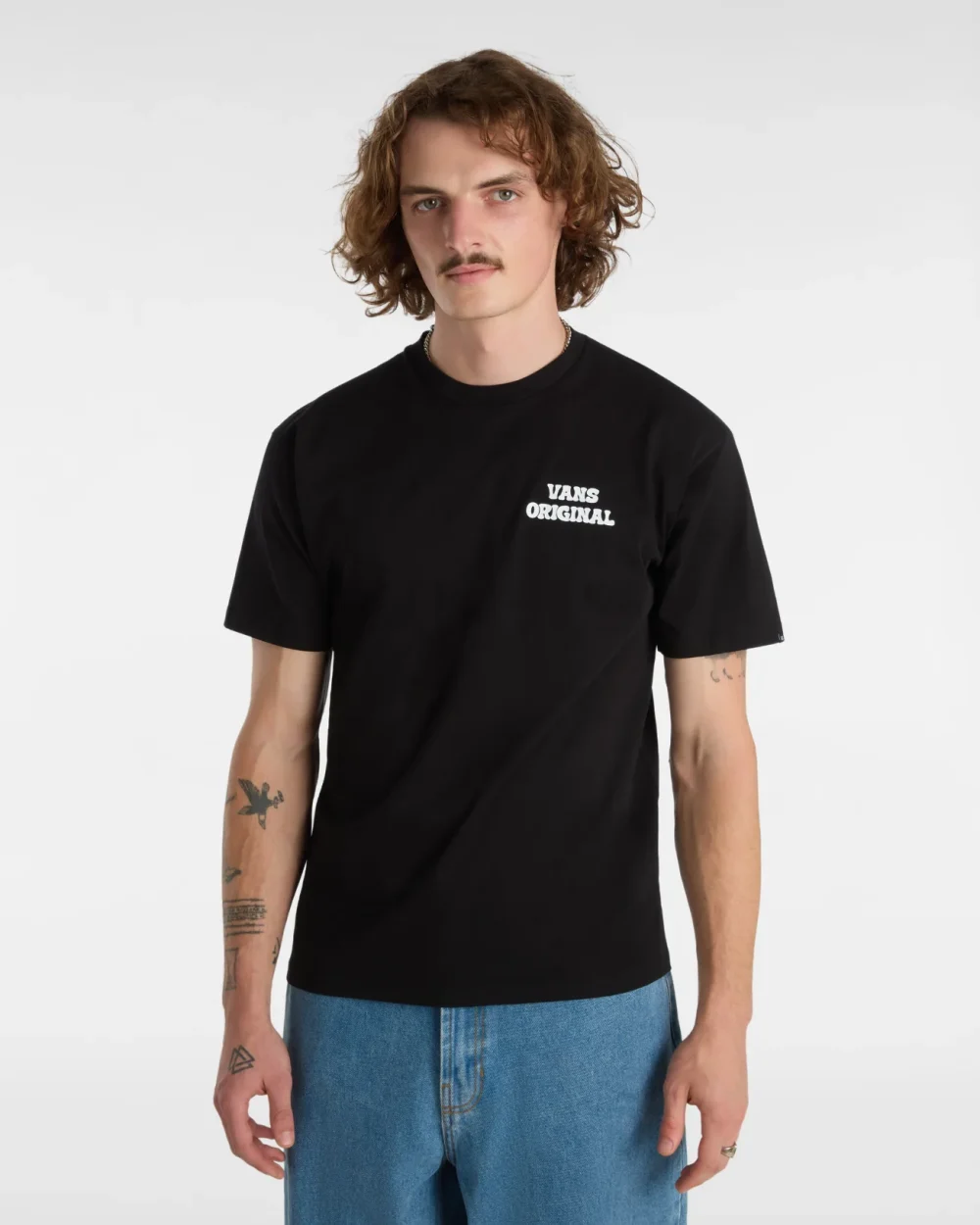 VANS - טי שירט Skull Void Classic – V00KHVBLK – black – 2