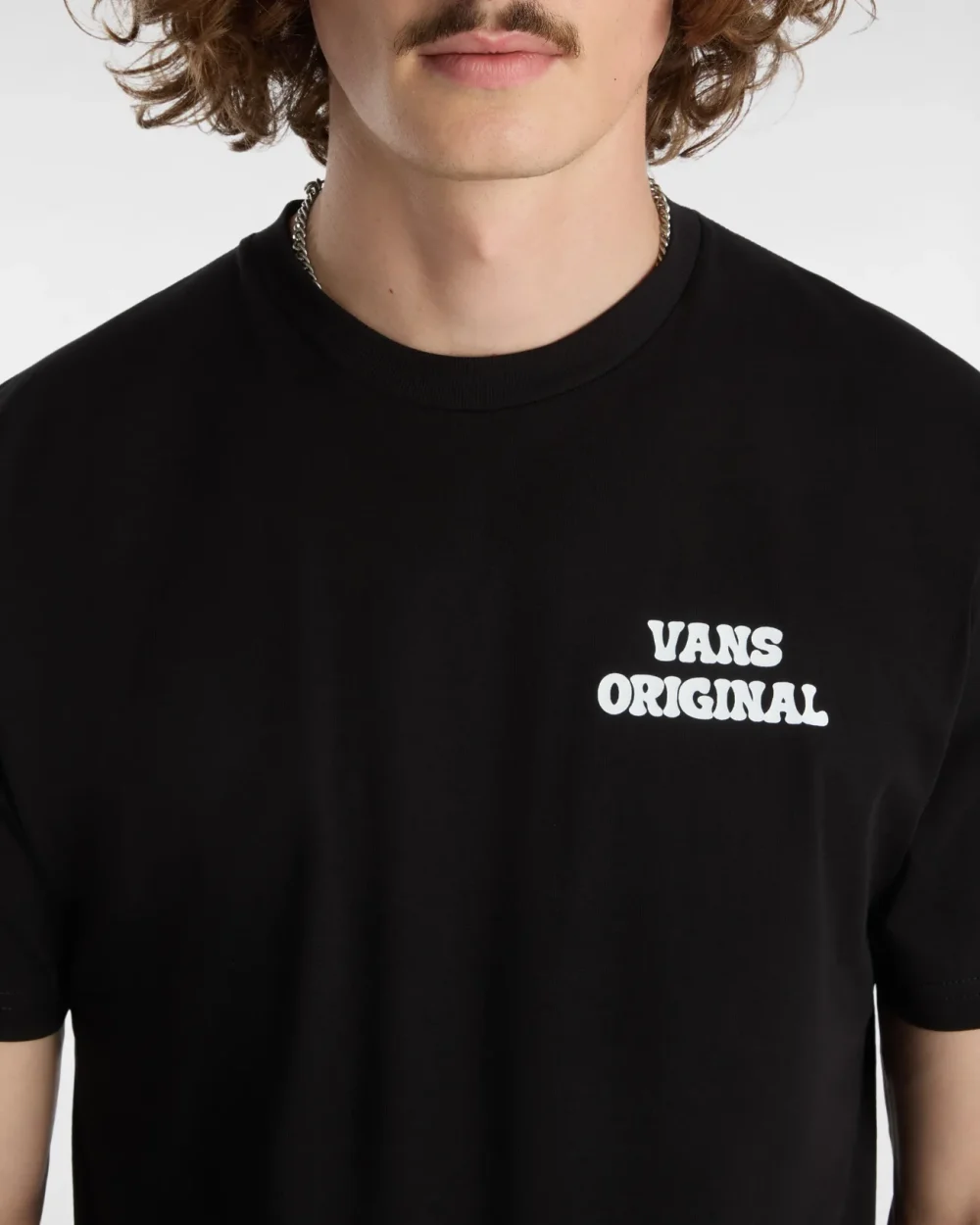 VANS - טי שירט Skull Void Classic – V00KHVBLK – black – 5